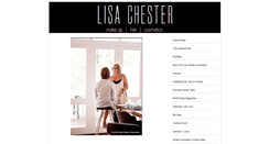 Desktop Screenshot of lisachester.com.au